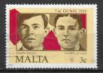 MALTE - 1985 - Yt n 709 - Ob - 66 ans Soulvement du 7 juin ; Bajada ; Attard