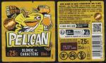 Lot 2 Etiquettes Bire Beer Labels Plican Blonde de Caractre