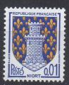 FRANCE N 1351A ** Y&T 1962-1965 Armoiries de villes Niort