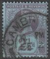Timbre oblitr n 95(Yvert) Grande-Bretagne 1887 - Reine Victoria