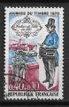 France N 1632 journe du timbre  facteur de ville  1970