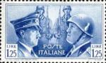 Italie 1941 Y&T 437 oblitr Fraternit Germano-Allemande