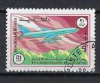 AFGHANISTAN 1984 (3) Yv 1181 oblitr Aviation civile