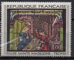 1531 - Vitrail de l'glise de Troyes - neuf -  anne 1967