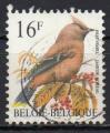 BELGIQUE N 2534 o Y&T 1992 Oiseau (Jaseur boral)