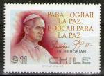 **   CHILI    11 $  1979  YT-512  " Pape Paul VI "  (N)   ** 