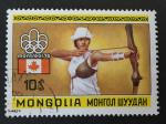 Mongolie 1976 - Y&T 832  836 obl.
