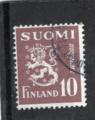 Timbre Finlande / Oblitr / 1950 / Y&T N364.