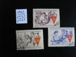 URSS - Anne 1961 - Equipes du travail - Y.T. 2463/2465 - Oblit. Used Gest.