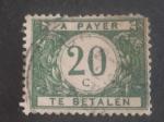 Belgique 1919 - Y&T Taxe 28 obl.