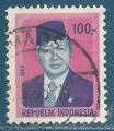 Indonésie N°881 Président Suharto 100r oblitéré
