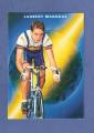Carte ( format CPM ) cyclisme , Laurent Madouas ( quipe Castorama )
