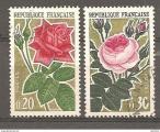 FRANCE 1962 N1356 et 1357 oblitrs