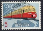 SUISSE N 689 o Y&T 1962 Train Europ express