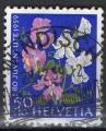 SUISSE N 638 o Y&T 1959 Fleurs (Pois de senteur)