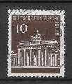 Allemagne - BERLIN - 1966/67 - Yt n 257 - Ob - Porte de Brandebourg Berlin 10p