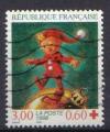 France  1998 - YT 3199 - Croix-Rouge - Lutin marchant sur une boule dore