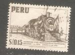 Peru - Scott 460   train