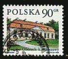 Pologne 1998 - YT 3480 - oblitr - manoir  Obory prs Warsaw