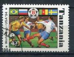 Timbre Rpublique de TANZANIE 1994  Obl  N 1715 A  Y&T Football