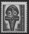France : Polynsie Taxe n 1 x anne 1958