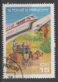 SAO TOME ET PRINCIPE N 504 o Y&T 1978 Union Postale Universelle (train postal)