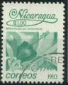 Nicaragua : n 1255 oblitr anne 1983