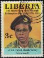 Liberia 1983 Oblitr Used Lieutenant Colonel Fallah nGaida Varney Y&T LR 962 SU
