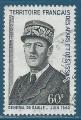 Afars et Issas N375 Anniversaire de la mort du Gnral de Gaulle oblitr