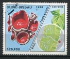 Timbre GUINEE BISSAU  1988  Obl   N 475  Y&T  Champignons