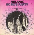 SP 45 RPM (7")  Melanie  "  Bo bo's party  "