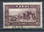 Timbre Colonies Franaises du MAROC 1933 - 34  Obl  N 138  Y&T   