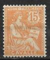 Cavalle - 1902 - YT n  12  *
