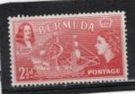 Timbre Bermudes Neuf sans Gomme / 1953 / Y&T N137.