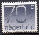 PAYS BAS N 1380A o Y&T 1991 Centenaire du timbre Nerlandais  chiffre