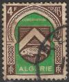 ALGERIE - 1947 - Yt n 263 - Ob - Armoiries de villes : Constantine 4F sepia et