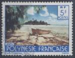 France, Polynsie : n 254 oblitr anne 1986