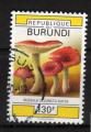 Burundi Y&T N° 983 oblitéré champignon
