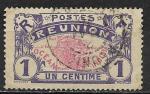 Runion - 1907 - YT n 56  oblitr