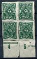 Timbre ALLEMAGNE Empire 1922 - 23  Neuf **  N 207  Bloc de 4 + BF  Y&T