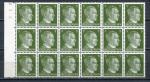 Timbre ALLEMAGNE Empire III Reich  Planche de 18 TP  1941 - 43  Neuf **  N 708