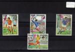 Lot de timbres oblitrs sur le Football TH1310/18/19