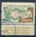 Timbre de TURQUIE 1957  Obl  N 1333  Y&T  