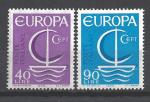 Europa 1966 Italie Yvert 955 et 956 neuf ** MNH