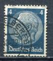 Timbre ALLEMAGNE Empire  III Reich 1933 - 36  Obl  N 485   Y&T Personnage