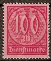 allemagne (empire) - service n 36  neuf sans gomme - 1920