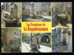 CPM 83 ROQUEBRUSSANNE Les Fontaines de La Roque Multi vues