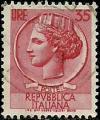 Italia 1955-60.- Moneda. Y&T 717. Scott 682. Michel 971.