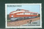 Burkina Faso 1985 Y&T PA295 oblitr Train