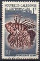 NOUVELLE CALEDONIE N 291 o Y&T 1959 Poissons (Brachyrus zebra)
